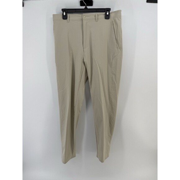 Polo Ralph Lauren RLX Golf Core Pants Tailored Fit Mens Size 32x32 Khaki Stretch